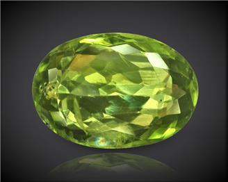 Natural Peridot Certified  5.87 CTS (9517)